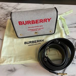 Burberry Canvas Crossbody Bag